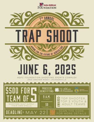 2025 Trap Shoot Flyer