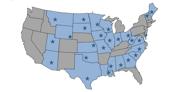 USDA states map