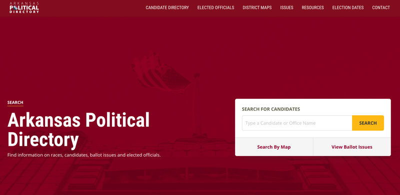 Political Directory Web Image promo and link