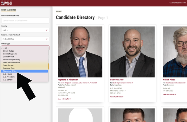 Candidate Directory Page Image