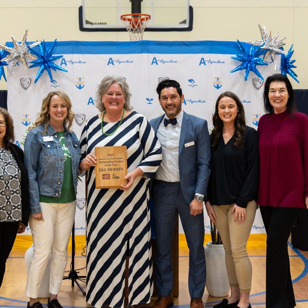 Herrin Named Ag in the Classroom Outstanding Teacher of the Year