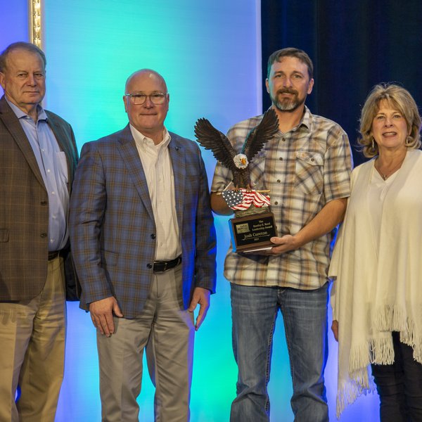 Josh Cureton Earns Farm Bureau Leadership Award