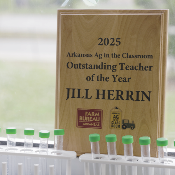 2025 Arkansas Ag in the Classroom Outstanding Teacher of the Year