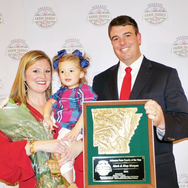 Morgan Family named Arkansas Farm Family of the Year